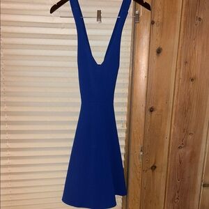 Lulus Elegant Blue Sleeveless Dress
